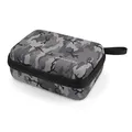 deleyCON Tasche Hardcase für GoPro Actionkamera & GoPro Zubehör Robust Strapazierfähig Staubschutz Aufprallschutz Spritzwasserschutz für GoPro HERO 13 HERO 12 HERO 11 HERO 10 HERO 9 Gr. M - Camouflage