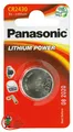 1 x Panasonic Lithium Power CR2430 3V Knopfzelle im Blister