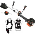 Fuxtec Profi Benzin Motorsense Fx-ps152 – Profisense Mit Faden Und Komfort-tragegurt – Rasentrimmer Mit Antivibrationssystem – 2-takt Freischneider Fadenspule
