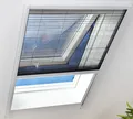Insektenschutz Dachfenster Plissee 80x160cm weiss 101160201-VH