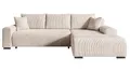 storez24 Ecksofa Nelly mit Bettkasten und Schlaffunktion, Cordstoff in L-Form