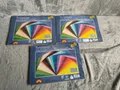 3 × folia Tonpapier 130 g/m² in 50 Farben sortiert 50 Blatt, 25 x 35 cm