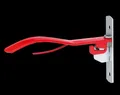 Kerbl Sattelhalter klappbar 38cm rot Metall Sattelträger Wandmontage Pferdestall