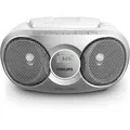 Philips AZ215S/12 CD-Radio Silber