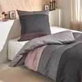Traumschlaf Mako-Satin Bettwäsche Kansas Kissenbezug einzeln 40x80 cm rose