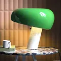 Tischleuchte FLOS, Snoopy, dimmbar, Grün, für Wohnzimmer, Stein, Design - 36.9