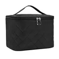 Schminktasche Groß,Schminktasche Organizer, Große Kosmetiktasche,Make-up Taschen,Kosmetiktasche Mädchen,Make up Organizer,Waschtasche- Schwarz