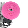 KEYLESS Schlüssel Hülle Rosa Kompatibel mit Mini F56 F54 F55 F57 F60 Clubman Countryman