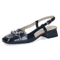 CAPRICE Damen Pumps aus Leder, Blau (Ocean Naplak), 37