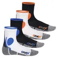 CFLEX Damen und Herren Running Funktions-Socken (4 Paar) Laufsocken - 'All Colours' 39-42