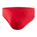 Speedo Herren Endurance+ Badehose 7 cm | Chlorbeständig | Recyceltes Material | Schwimmen Fitness | Training Schwimmbekleidung, Fed Red, 34