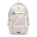 Audetic Schulrucksack Mädchen Teenager Beige - Cosmo - Schulranzen für Klasse 5 - Ergonomische Schultasche mit vielen Fächern für Schule & Freizeit - Wasserabweisend