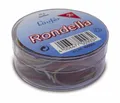 RONDELLA Gummiringe in der Dose - Ø50mm, 25g,  rot, 5 St.