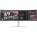 LG Monitor 49BQ95C-W, Curved, 49 Zoll, DQHD 5120 x 1440 Pixel, 5 ms, 144 Hz
