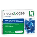neuroLoges® concept - 60 Kapseln - Nahrungsergänzungsmittel mit Citicolin, UMP und CMP