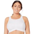 GLAMORISE Bügelloser BH Sport Bustier weiß 100