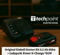 Original Einhell Starter Kit 2,5 Ah Akku + Ladegerät Power X-Change 720W ✅ NEU