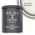 Metallschutzlack 4in1 Metalllack Metallfarbe Metallschutzfarbe W908 Reinweiß - 750ml