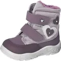 Ricosta MADDI SympaTex Mädchen Klettstiefel in Violett, Größe 27 - Rot - 27
