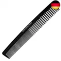 K-Pro Carbon Kamm - Damen Herren Haarschneidekamm Bartkamm Antistatisch - 1 Stüc