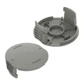 2 Stück Rasentrimmer Spulenabdeckung Kompatibel Mit Bosch F016F05320,Ersatz T...