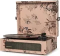 Audio & Hi-Fi - Crosley: Voyager Portable Turntable (Floral) Now With Bluetooth