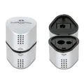 205043  Spitzer Grip 2001 3in1, 2 Stück, Anspitzer mit Behälter für Blei und ...