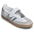 adidas Samba Jane White Silver Metallic - 40 2/3