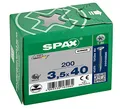 SPAX Senkkopf T20 Teilgewinde, 3.5x40, WIROX, 4CUT, 200 Stk