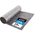 STROXX – Malervlies 1 x 10 m (10m²) – Abdeckvlies in Profi-Qualität mit PE Anti-Rutsch Beschichtung – extra starkes Schutzvlies mit 250g/m² – mehrfach verwendbar