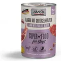 MAC's Dog Getreidefreies Nassfutter für Hunde mit Lamm und Geflügelherzen 400g