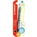STABILO worker+ colorful Tintenroller Tintenschreiber Einzelstift medium schwarz