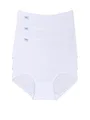 Sloggi Damen Unterhose Basic+ Maxi , 3-Pack, 56, Weiß