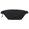JOHNNY URBAN Bauchtasche Damen & Herren Schwarz - Erik Small - Gürteltasche Mit Flexiblem Gurt für Festival - Stylische Crossbody Brusttasche - Wasserabweisend