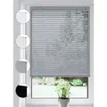 Sonello Jalousie Klemmfix ohne u. mit Bohren 80cm x 130cm Silber Aluminium Jalousette, Klemmfix, Inkl. Halterung für Decken- u. Wandmontage Alu Jalousie Fenster u. Tür, Blickdicht freihängend silberfarben 80 cm x 130 cm