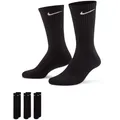 Nike Everyday Cushioned 3er Pack Socken (Größe 38 , schwarz)