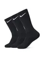 Nike Unisex Erwachsene Everyday Cushioned Training Crew Socken (3 Paar), Schwarz/Weiß, Medium