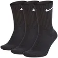 Socken Unisex, Nike Everyday Cushioned Dri-FIT 3-Pack Socks, Schwarz
