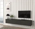 moebel17 Lowboard TV Lowboard Hängend Damla Anthrazit (Einzelmöbel, 1 St., TV-Lowboard hängend mit 3 Türen), modernes TV Lowboard in Anthrazit mit 3 Türen