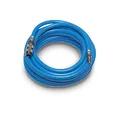 BGS 3250 | Druckluftschlauch | 10 m | Innendurchmesser 6 mm | Druckluftanschluss 1/4" | PVC-Gewebe | mit Schnellverschlusskupplung und Stecktülle