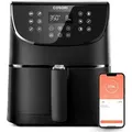 Cosori Heißluftfritteuse Smart WiFi XXL, 13 Programme, 1700 Watt, schwarz, 5,5 Liter