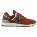 New Balance 574 Sneakers Laag - Rood - Maat 43 - Dunkelblau - 43