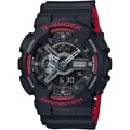 Casio G-Shock Uhr GA-110HR-1AER schwarz rot - Schwarz