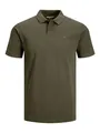 JACK & JONES Herren Jjebasic Noos Poloshirt, Olive Night, S EU