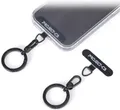 Metall Handykette Pad, Ringhalterung, Tether Tab für Trageband, Schlüsselring...
