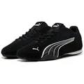 PUMA CATCH SD Sneaker für sportliche und lässige Looks, mit Leder-Obermaterial schwarz 45