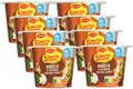 5 Minuten Terrine Nudeln in Waldpilzrahmsauce, leckeres Fertiggericht, Instan...