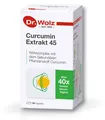 Dr. Wolz Curcumin Extrakt 45, 90 Kapseln PZN 10793390 - hohe Bioverfügbarkeit