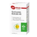 Curcumin Extrakt 45, 90 Kapseln, Nahrungsergänzung,  Dr. Wolz