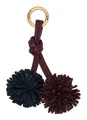 LIEBESKIND BERLIN Pom Pom Keyring Schlüsselanhänger Pomegranate weinrot Neu